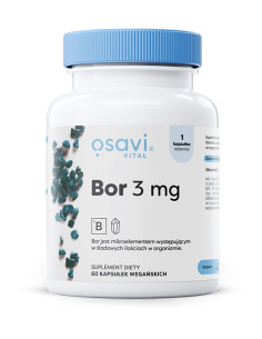 Bor, 3mg - 60 vegan caps | Osavi