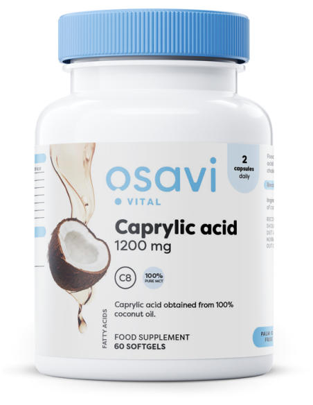 Caprylic Acid, 1200mg - 60 softgels | Osavi