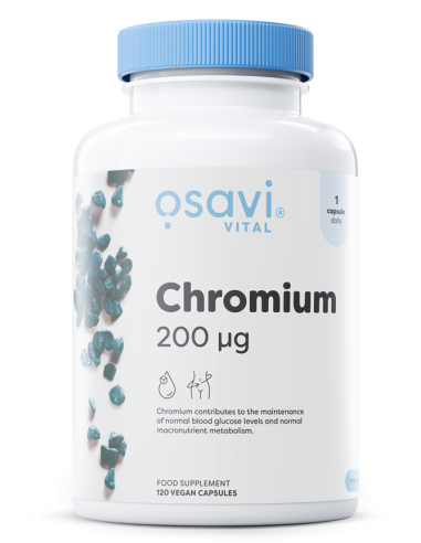 Chromium, 200mcg - 120 vegan caps | Osavi