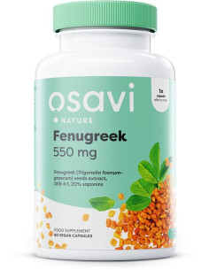 Fenugreek, 550mg - 60 vcaps | Osavi
