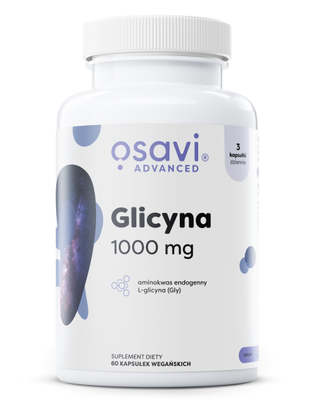Glicyna, 1000mg - 60 vegan caps | Osavi