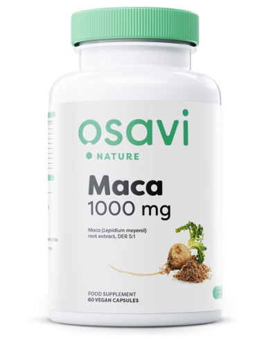 Maca, 1000mg - 60 vegan caps | Osavi