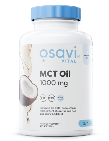 MCT Oil, 1000mg - 120 softgels | Osavi