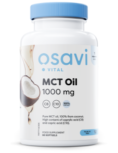 MCT Oil, 1000mg - 60 softgels | Osavi