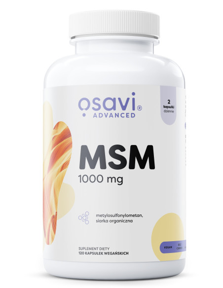 MSM (Advanced), 1000mg - 120 vcaps | Osavi