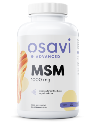 MSM, 1000mg - 120 vcaps | Osavi