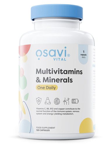 Multivitamins & Minerals One Daily - 120 caps |...