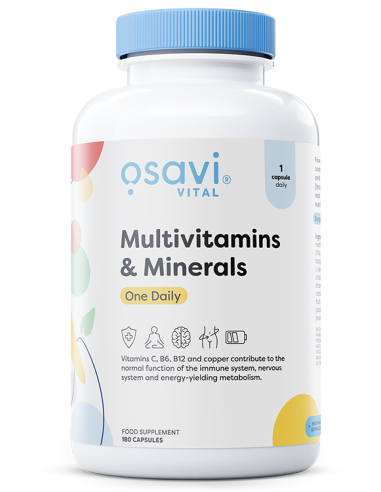 Multivitamins & Minerals One Daily - 180 caps |...