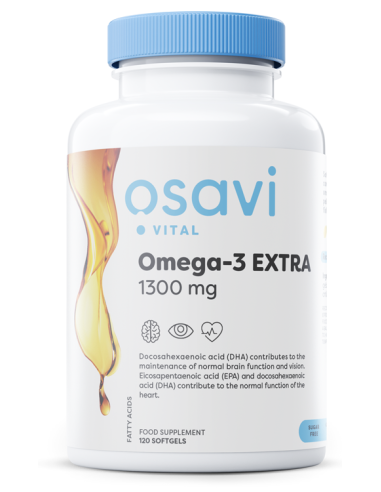 Omega-3 Extra Molecularly Distilled, 1300mg...