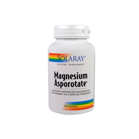 Magnesium Asporotate - 120 Veggie Caps - Solaray
