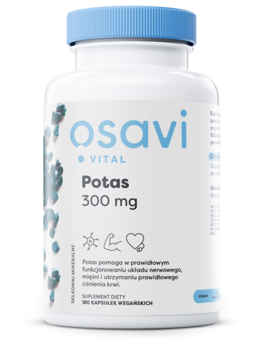 Potas, 300mg - 180 vegan caps | Osavi