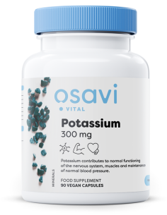 Potassium, 300mg - 90 vegan caps | Osavi