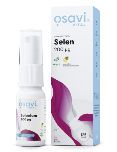 Selen Spray Doustny, 200mcg (Ananas) - 25 ml. |...