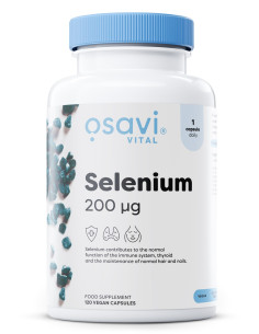 Selenium, 200mcg - 120 vegan caps | Osavi