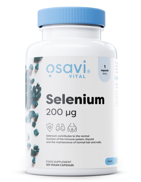 Selenium, 200mcg - 120 vegan caps | Osavi