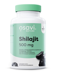 Shilajit (Nature), 500mg - 90 vegan caps | Osavi