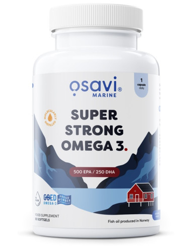 Super Strong Omega 3, 500 EPA / 250 DHA - 90...