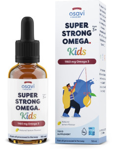 Super Strong Omega Kids, 1160mg Omega 3 (Lemon) - 50 ml....