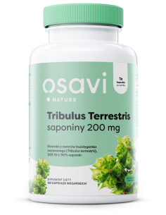 Tribulus Terrestris (Nature), Saponiny 200mg - 120 vegan...