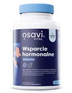 Wsparcie Hormonalne Mężczyzna - 60 vegan caps | Osavi