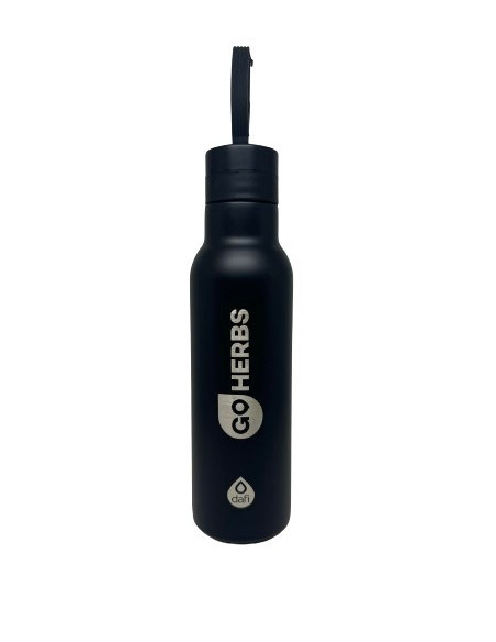 GoHerbs Flask, Black - 500 ml. | Osavi Accessories