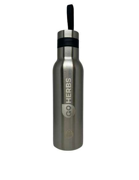 GoHerbs Flask, Silver - 500 ml. | Osavi