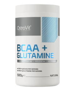 BCAA + Glutamine, Natural - 500g | OstroVit