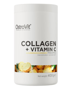 Collagen + Vitamin C, Pineapple - 400g | OstroVit
