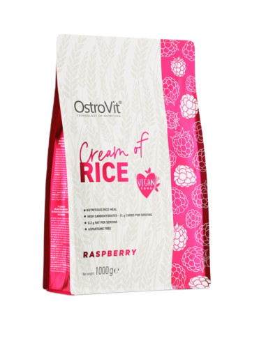 Cream of Rice, Raspberry - 1000g | OstroVit