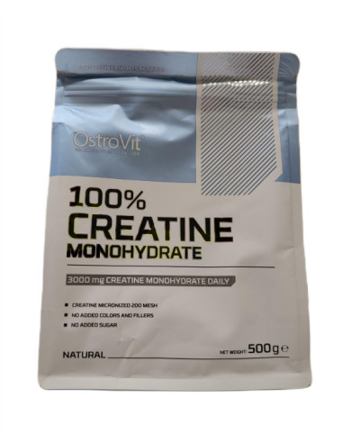 Creatine Monohydrate, Natural - 500g | OstroVit