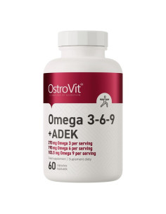 Omega 3-6-9 + ADEK - 60 caps | OstroVit