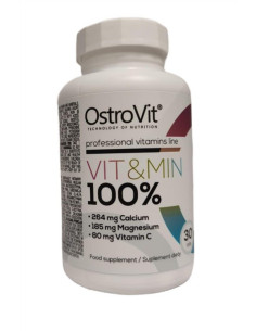 Vit&Min 100% - 30 tablets | OstroVit