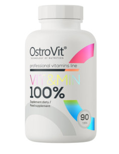 Vit&Min 100% - 90 tablets | OstroVit