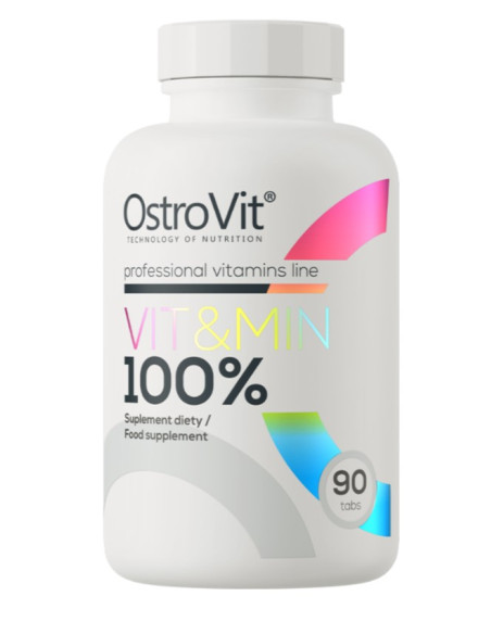 Vit&Min 100% - 90 tablets | OstroVit