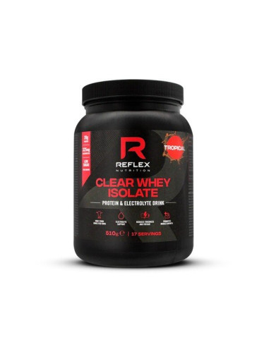 Clear Whey Isolate, Tropical - 510g | Reflex...