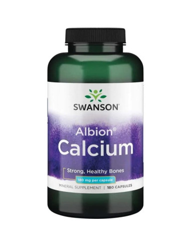Albion Calcium, 180mg - 180 caps | Swanson
