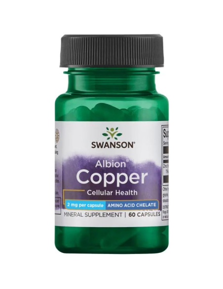 Albion Copper, 2mg - 60 caps | Swanson