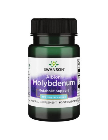 Albion Molybdenum, 400mcg - 60 vcaps | Swanson