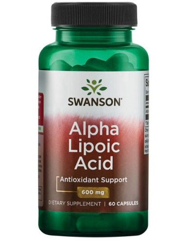 Alpha Lipoic Acid, 600mg - 60 caps | Swanson