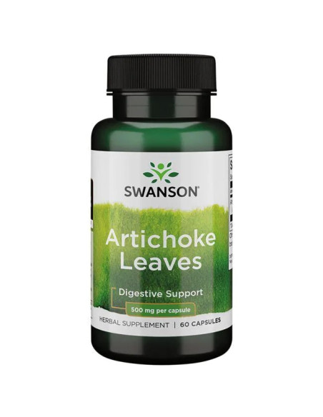 Artichoke Leaves, 500mg - 60 caps | Swanson