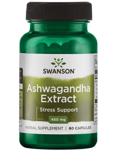 Ashwagandha Extract, 450mg - 60 caps | Swanson