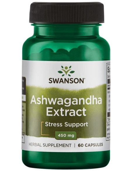 Ashwagandha Extract, 450mg - 60 caps | Swanson