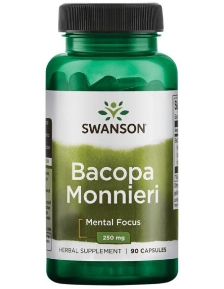 Bacopa Monnieri, 250mg - 90 caps | Swanson
