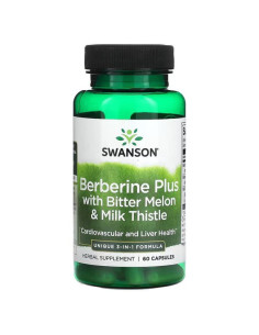 Berberine Plus with Bitter Melon & Milk Thistle - 60 caps...