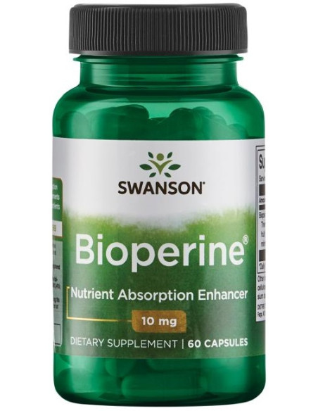 Bioperine, 10mg - 60 caps | Swanson