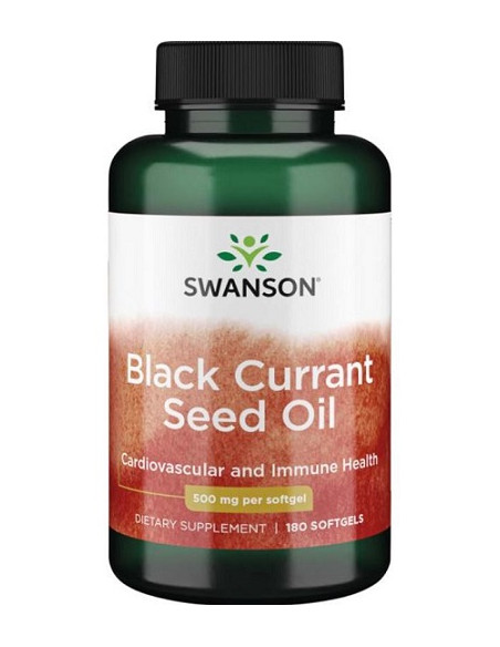 Black Currant Seed Oil, 500mg - 180 softgels | Swanson