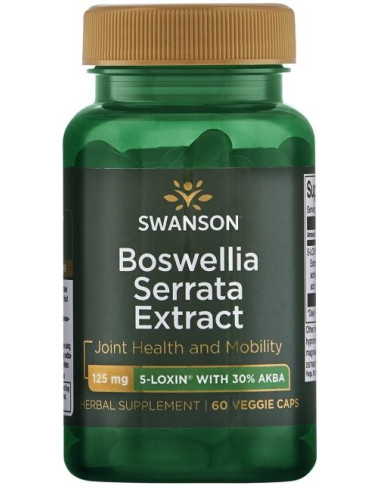 Boswellia Serrata Extract, 125mg - 60 vcaps |...