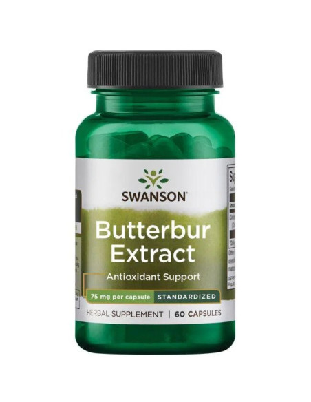 Butterbur Extract, 75mg - 60 caps | Swanson