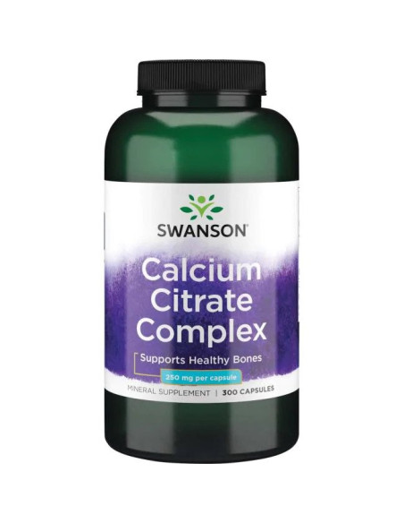 Calcium Citrate Complex, 250mg - 300 caps | Swanson