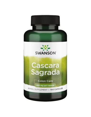 Cascara Sagrada, 450mg - 100 caps | Swanson